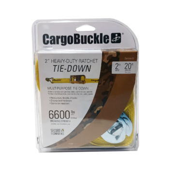 Cargo Buckle - HD - 20Ft Yellow - Front