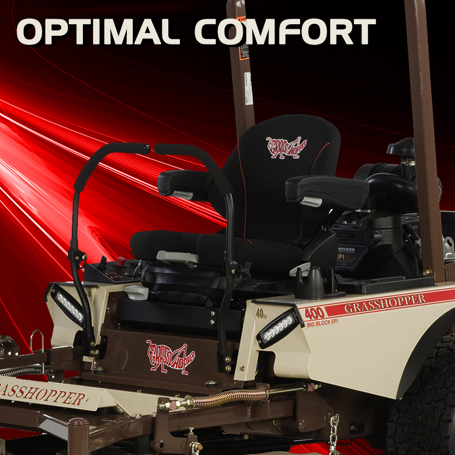 Grasshopper Mowers - Optimal Comfort