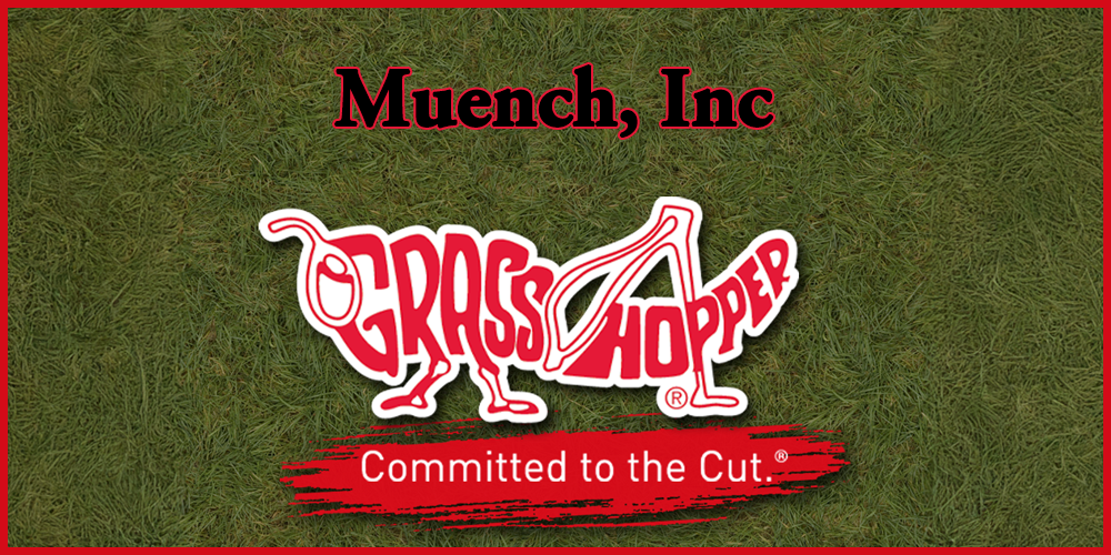 Muench Inc., Grasshopper Mower Dealer, Cissna Park Illinois.