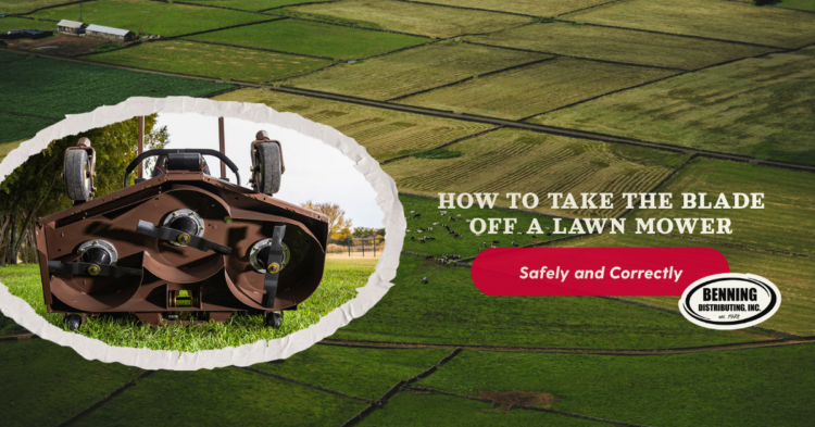 How to Take the Blade Off a Lawn Mower Safely and Correctly