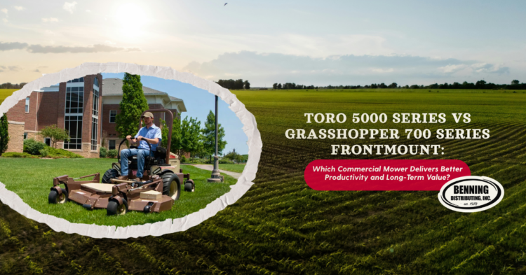 Toro 5000 Series vs Grasshopper 700 Series FrontMount: Which Commercial Mower Delivers Better Productivity and Long-Term Value?