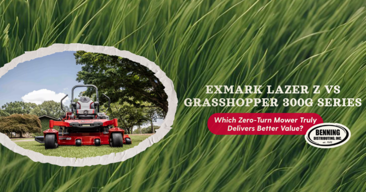 Exmark Lazer Z vs Grasshopper 300G Series: Which Zero-Turn Mower Truly Delivers Better Value?