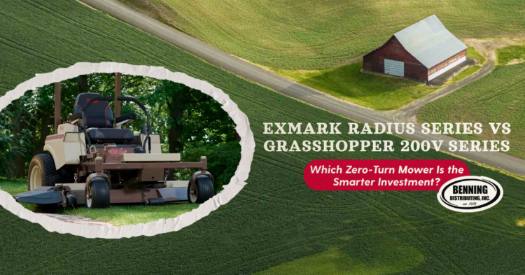Exmark Radius Series vs Grasshopper 200V Series: Which Zero-Turn Mower Is the Smarter Investment?