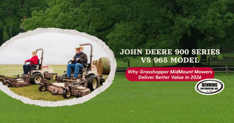 John Deere 900 Series vs 965 Model: Why Grasshopper MidMount Mowers Deliver Better Value in 2026