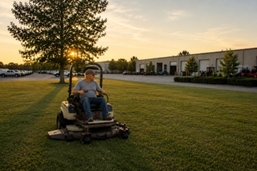 GrasshopperFrontMount mower delivering efficient commercial mowing performance