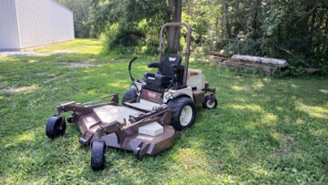 Grasshopper zero-turn mower designed for easy maintenance and long-term reliability